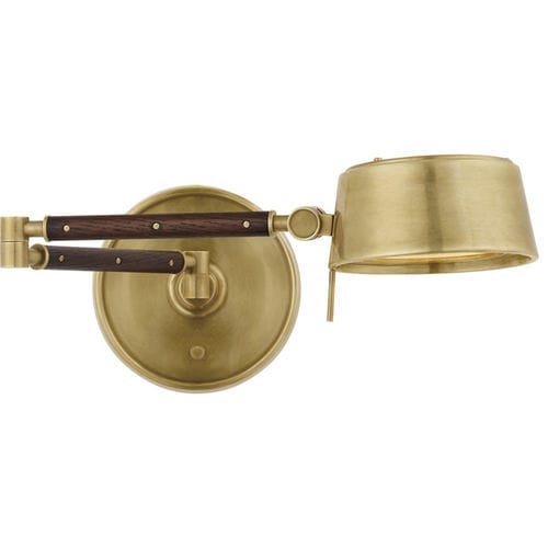 Moderne Wandleuchte - ALASTER - Ralph Lauren Home - für den Innenraum / Messing / Nickel