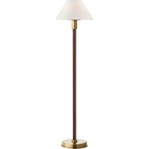 Stehleuchte - RADFORD - Ralph Lauren Home - Messing / Nickel / Eiche