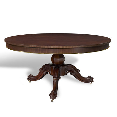 Stil-Esstisch - HEIRESS - Ralph Lauren Home - Mahagoni / Gestell aus Mahagoni / rund