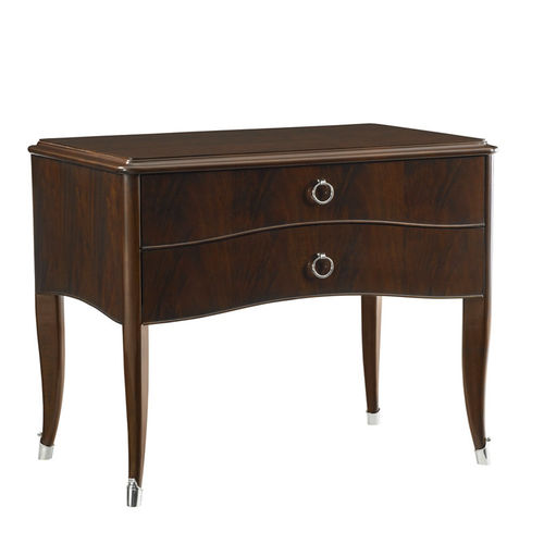 Klassischer Nachttisch - BLAKELY - Ralph Lauren Home - Mahagoni / Gestell aus Mahagoni / rechteckig