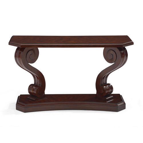 Stil-Konsolentisch - MAYFAIR SCROLL - Ralph Lauren Home - Mahagoni / Gestell aus Mahagoni / rechteckig