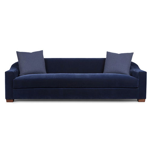 Modernes Sofa - TREMONT - Ralph Lauren Home - Stoff / mit Kissen / blau