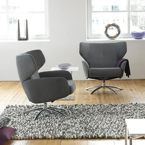Sessel / skandinavisches Design - DesigNature : Nordkapp - STORDAL Møbel as - Stoff / Leder / Ohren