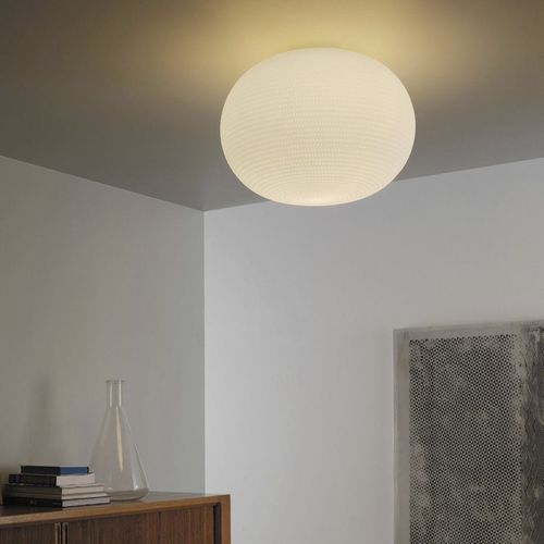 Moderne Wandleuchte - BIANCA MEDIUM - FontanaArte - für den Innenraum / Metall / geblasenes Glas