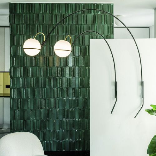 Moderne Wandleuchte - ALICANTO - FontanaArte - für den Innenraum / Glas / aus lackiertem Metall