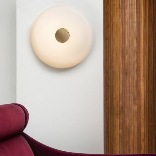 Moderne Wandleuchte - TROPICO LARGE - FontanaArte - für den Innenraum / Metall / geblasenes Glas