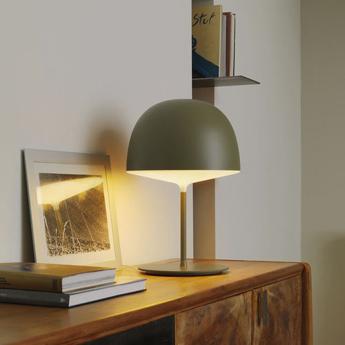 Tischlampe - CHESHIRE MEDIUM - FontanaArte - Metall / Polycarbonat / modern
