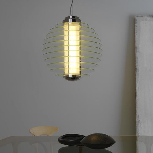 Hängelampe - 0024 MEDIUM - FontanaArte - Metall / Glas / originelles Design