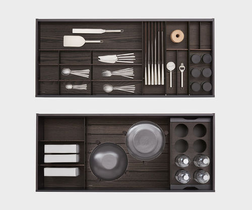Küchenschublade für den Innenbereich - MOKA BOX SYSTEM - Arclinea