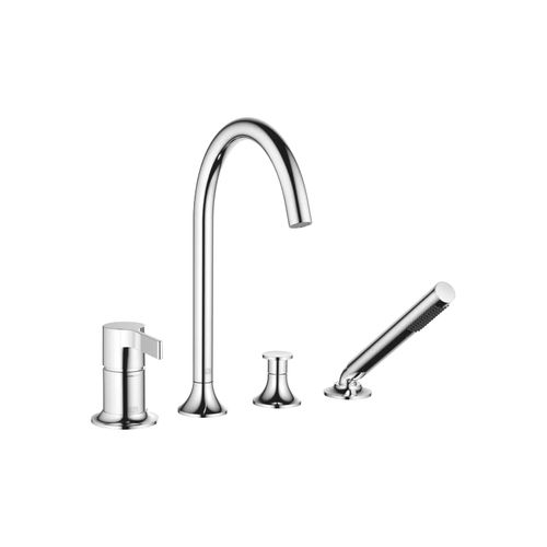 Zweigriffmischer für Badewanne - VAIA - DORNBRACHT - Aufsatz / aus verchromtem Metall / für Badezimmer