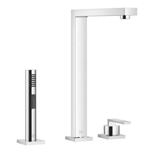 Aufsatz-Einhebelmischer - LOT - DORNBRACHT - aus verchromtem Metall / für Küche / 3-Loch
