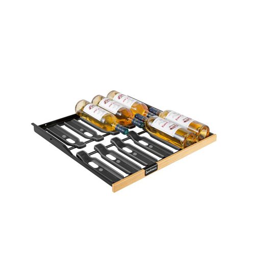Holz-Flaschenregal - ACMS2W - EuroCave - Stahl / Einbau / für Gewerbegebrauch