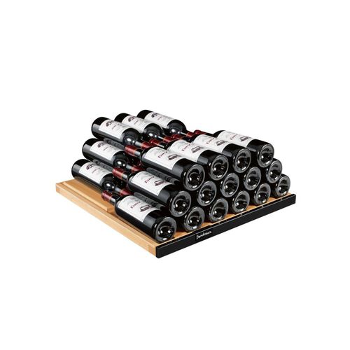 Holz-Flaschenregal - AXUH2B - EuroCave - Stahl / Einbau / für Gewerbegebrauch