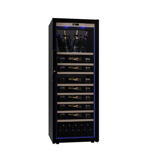 Service-Weinkühlschrank - V-CHAMP-L - EuroCave - für professionellen Einsatz / freistehend / Stahl