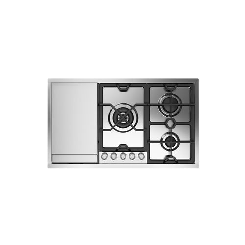 Gaskochfeld - HCPMT95FD - ILVE - Profi / mit 3 Kochfeldern / Aufsatz