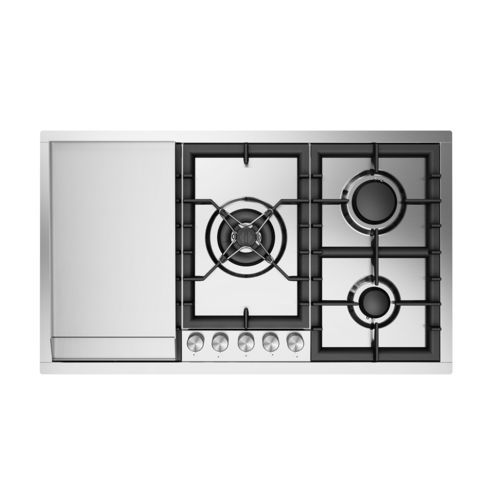 Gaskochfeld - HCPT95FD - ILVE - Profi / mit 3 Kochfeldern / Aufsatz