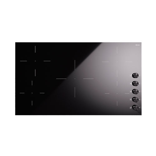 Induktionskochfeld - HVI395/BK - ILVE - Glaskeramik / Profi / mit 5 Kochfeldern