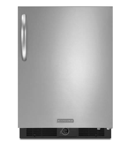 Kühlschrank für Privatgebrauch - KURS24RSSS - KitchenAid - Einbau / Edelstahl / mit Energy-Star-Ökolabel
