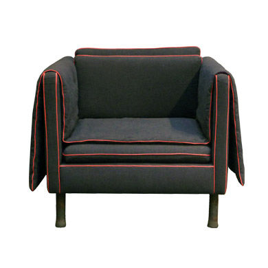 Moderner Sessel - POPPI - CARAVANE - Stoff