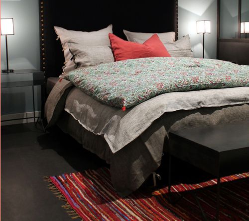 Doppelbett - SIRIUS - CARAVANE - modern / Polster / Stoff