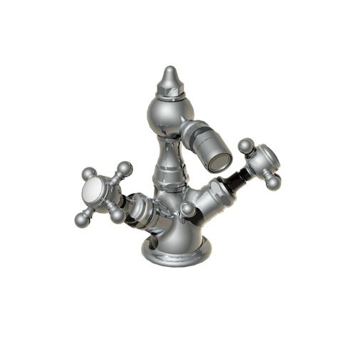 Bidet-Zweigriffmischer - 01.311 - HORUS - wandmontiert / aus verchromtem Metall / für Badezimmer