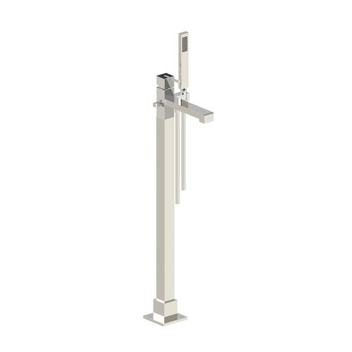 Einhebelmischer für Badewanne - 55.798 - HORUS - bodenstehend / aus verchromtem Metall / für Badezimmer