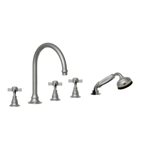 Zweigriffmischer für Duschen - 28.467 - HORUS - für Badewanne / Aufsatz / aus verchromtem Metall