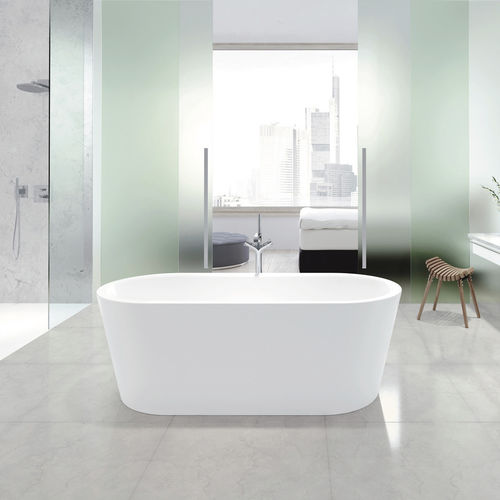 Ovale Badewanne - CLASSIC DUO - Kaldewei - freistehend / für Wohnungen / Stahl