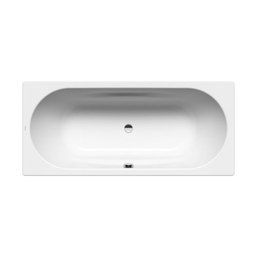 Ovale Badewanne - VAIO DUO - Kaldewei - eingebaut / für Wohnungen / Mineralwerkstoff