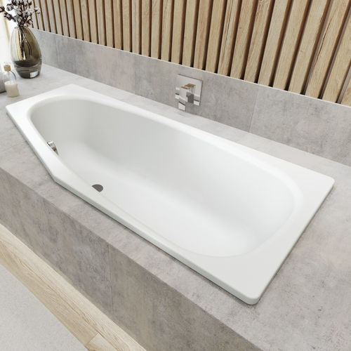 Ovale Badewanne - MINI - Kaldewei - für Wohnungen / emailliertes Metall / Stahl