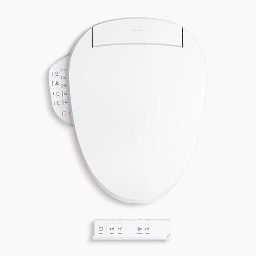Elektronischer Toilettensitz - PUREWASH® E725 - Kohler - Kunststoff / weiß / beige