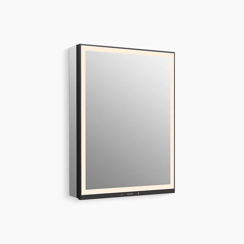 Badezimmerschrank mit Spiegel / mit integrierter Beleuchtung - COLLAGE™ - Kohler - modern / für Privatgebrauch / Aluminium