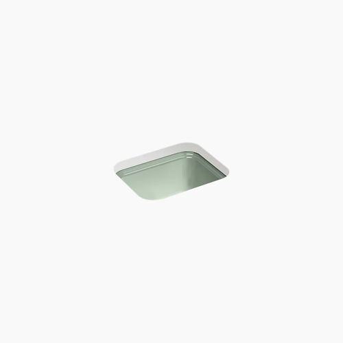 Einbeckenspüle - NORTHLAND™ - Kohler - ohne Abtropffläche / Gusseisen / Unterbau