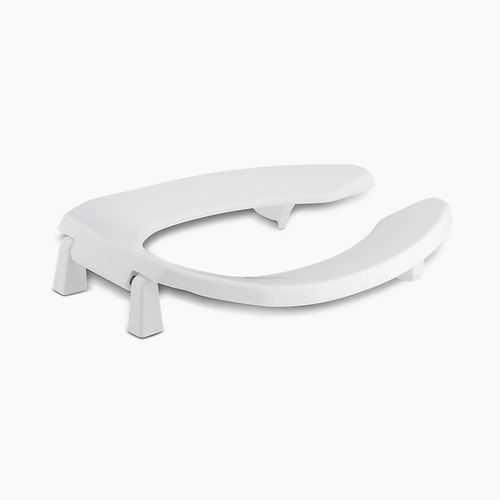 Kunststoff-Toilettensitz - LUSTRA™ - Kohler - weiß / für Gewerbegebrauch