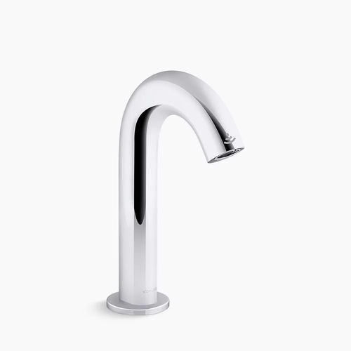 Einhebelmischer für Waschtisch - Oblo® - Kohler - Aufsatz / verchromter Messing / für Badezimmer