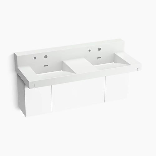 Wand-Waschbecken - CONSTELLATION™ - Kohler - Mineralwerkstoff / Corian® / Silestone®