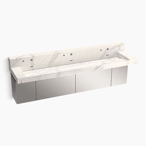 Wand-Waschbecken - CONSTELLATION™ - Kohler - Mineralwerkstoff / Corian® / Silestone®