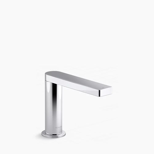 Einhebelmischer für Waschtisch - COMPOSED® - Kohler - Aufsatz / verchromter Messing / für Badezimmer