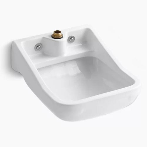 Wand-Waschbecken - CAMERTON™ - Kohler - Mineralwerkstoff / dauerhaft / rechteckig