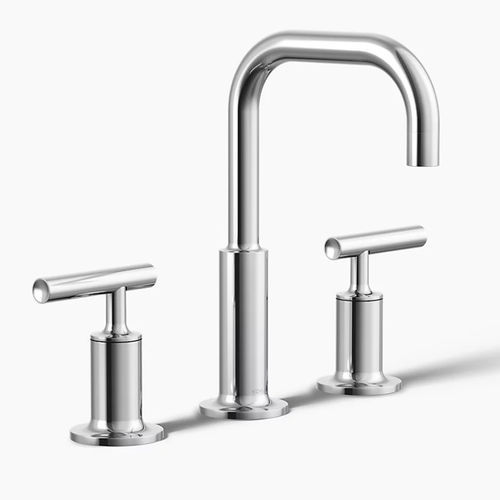 Einhebelmischer für Waschbecken - PURIST® - Kohler - Aufsatz / Metall / Messing