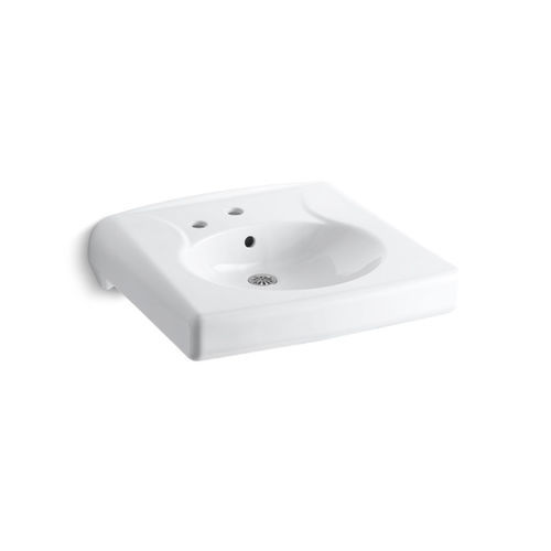 Wand-Waschbecken - BRENHAM™ - Kohler - Mineralwerkstoff / nach Maß / oval
