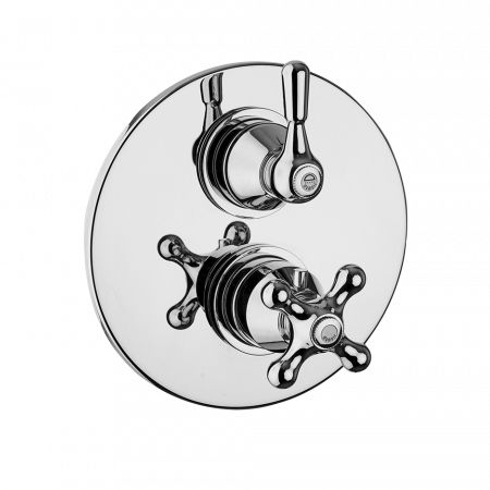 Einhebelmischer für Dusche - 3518PE - MAMOLI - Einbau / thermostatisch / aus verchromtem Metall