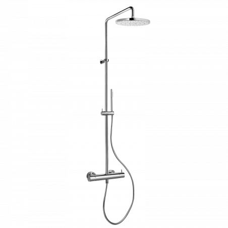 Wandmontierte Duschsäule - 3827/0256 - MAMOLI - modern / mit Handbrause / mit Schiene