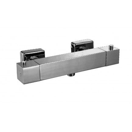 Einhebelmischer für Dusche - 250 - ottofond - wandmontiert / thermostatisch / aus verchromtem Metall