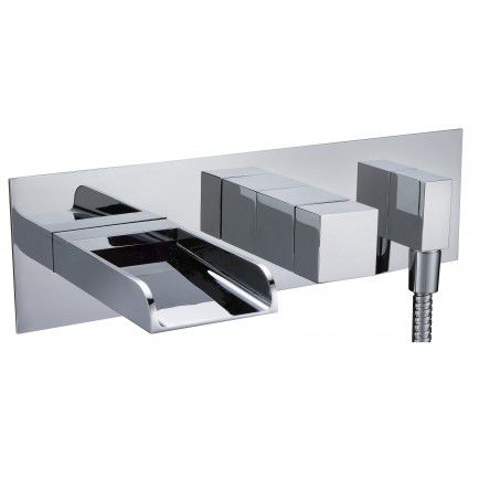 Einhebelmischer für Dusche - AQUA 303 - ottofond - für Badewanne / wandmontiert / Metall