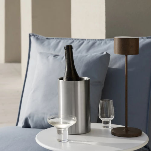 Tischlampe - FAROL - Blomus - Aluminium / modern / schnurlos