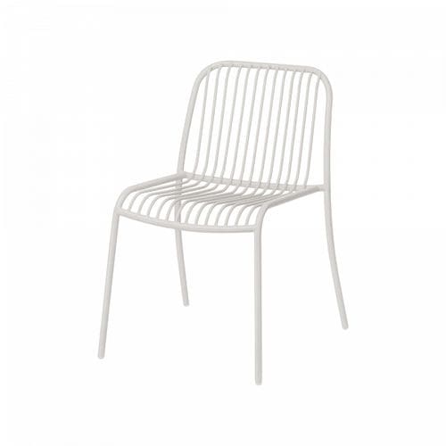 Moderner Stuhl - YUA WIRE - Blomus - für Außenbereich / pulverbeschichteter Stahl / Gestell aus galvanisiertem Stahl
