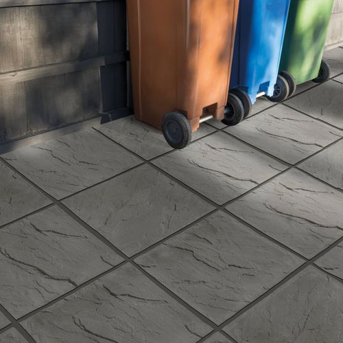 Betonplattenbelag - PEAK RIVEN - BRADSTONE - für Außenbereich / für Terrasse