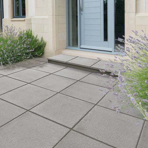 Betonplattenbelag - BRADSTONE - für Außenbereich / texturiert