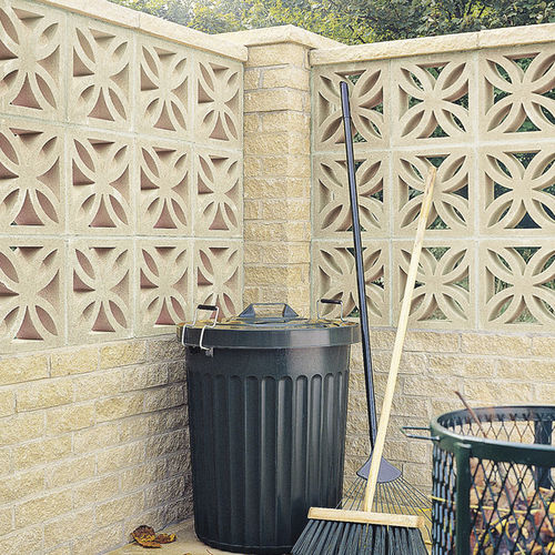 Beton-Schirmwand - BRADSTONE - für Garten